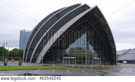 Clyde Auditorium At The Sse Scottish Exhibition And Conference Center In Glasgow- Glasgow, United Ki