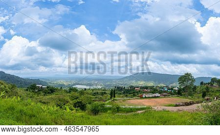 Khao Kho Phetchabun Thailand-july 31,2022,a Place To See The Beautiful Sea Of Mist, Surrounded By Mo