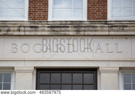 Louisiana Tech University, Ruston, Louisiana, United States - July 07 2018: Bogard Hall On Louisiana