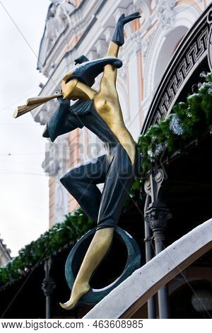 Circus Ciniselli Circa 1877 In Saint Petersburg, Russia. World Heritage Site Of Unesco. Architect Va