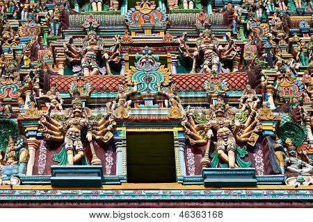 Relief Of Menakshi Temple