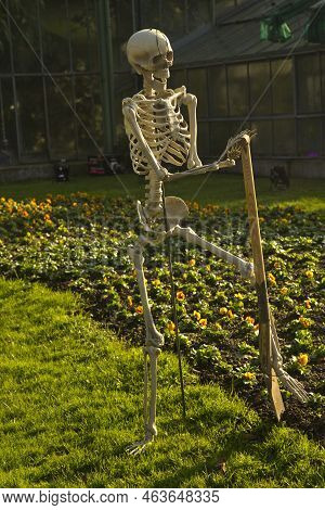 Stuttgart, Germany, 31 October 2019. Halloween Celebration At The Wilhelma  Zoo In Stuttgart, German