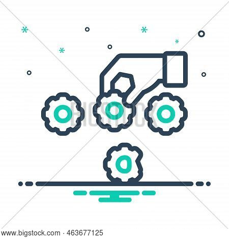 Mix Icon For Replaced Change Exchange Replacement Reconstitute Restore