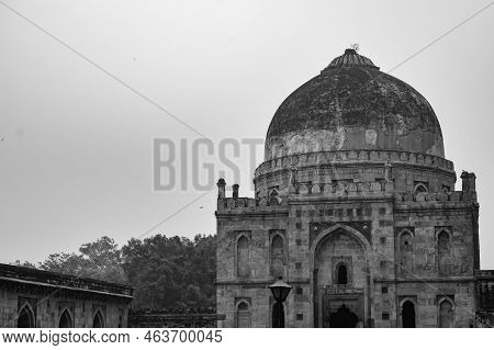 Mughal Architecture Inside Lodhi Gardens, Delhi, India, Beautiful Architecture Inside The The Three-