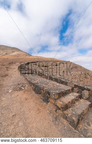 Mirador De Vallebron Stairway To Haven, Fuertaventura, Spain.