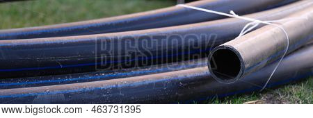 Plastic Pipes For Underground Water Supply And Sewerage. Pvc Pipes For Underground Water Supply And 