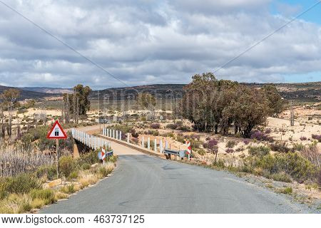 Bridge Over The Riet River At The Bottom Of The Katbakkies Pass In The Western Cape Cederberg