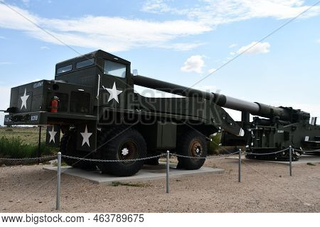 Albuquerque Nm - Jul 24: Heritage Park At National Museum Of Nuclear Science And History In Albuquer