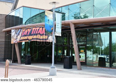 Albuquerque Nm - Jul 24: New Mexico Museum Of Natural History And Science In Albuquerque, New Mexico