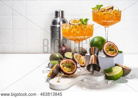 Passion Fruit Martini Cocktail