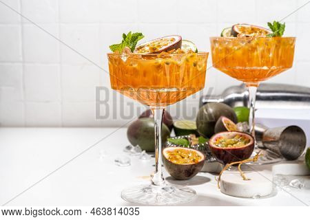 Passion Fruit Martini Cocktail