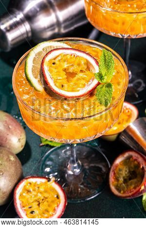 Passion Fruit Martini Cocktail