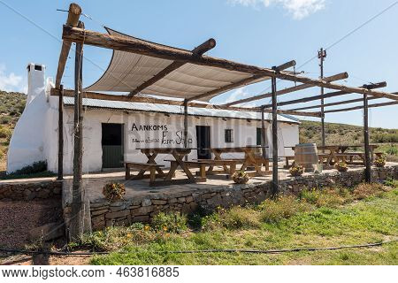 Cederberg, South Africa - Sep 4, 2022: The Aankoms Farm Shop On The Ceres To Matjiesrivier Road In T