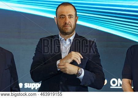 Bucharest, Romania - September 22, 2022: Razvan Popescu, Interim Ceo Of Romgaz, The Largest Natural 