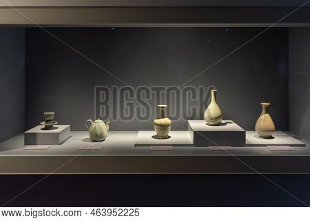 Busan Museum Collection Of Artifacts And Relics In Busan South Korea