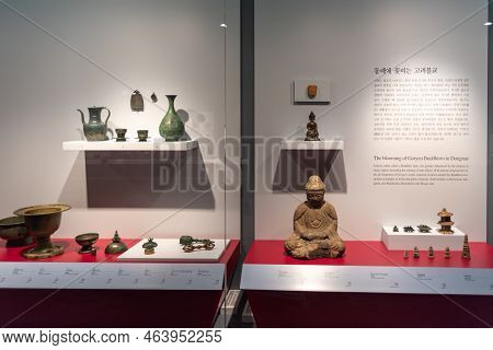 Busan Museum Collection Of Artifacts And Relics In Busan South Korea