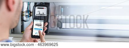 Electric Meter Tester. Home Energy Bill Technician
