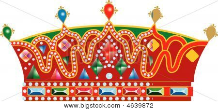 Средневековые славянские Королевская корона