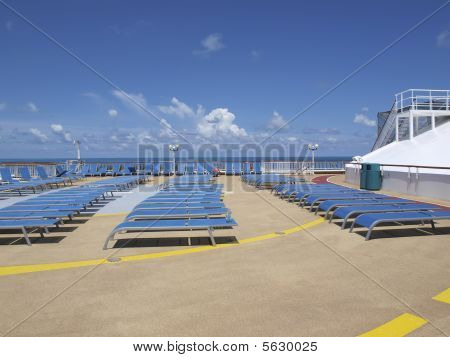 Cruise schip dek