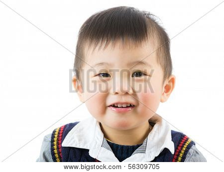 Baby boy smile
