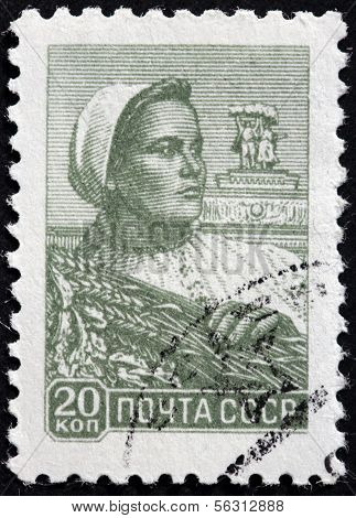 Farm Worker Stamp