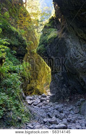 Cracow gorge in Tatra Mountains, Poland