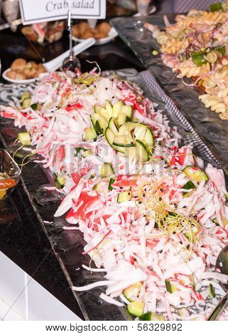 Insalata di surimi - Close Up