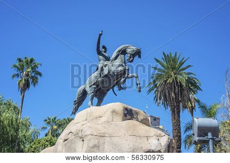 Mendoza, Arjantin San Martin Meydanı.