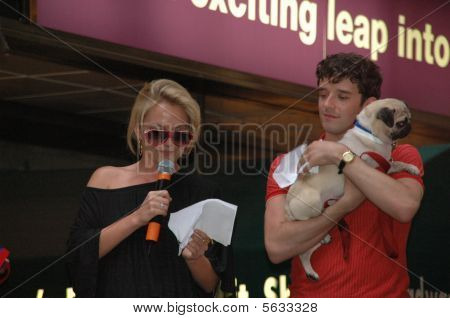 Becky Newton & Michael Urie