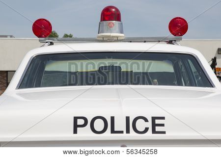 1968 Ford Galaxie Milwaukee politie auto verlichting