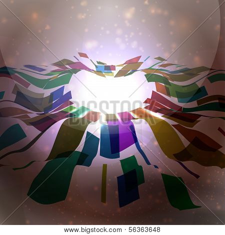 Abstract  background