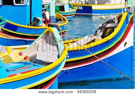 Maltese Fishing Boats