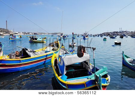 Maltese Fishing Boats