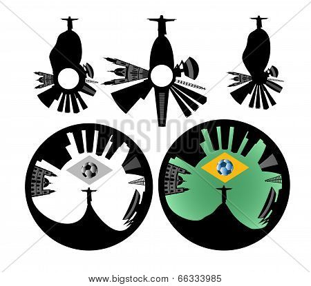 Vector Rio De Janeiro Skyline - Unique Style