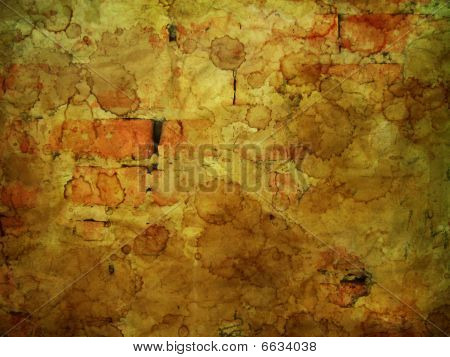 Grunge tegel vägg bakgrund