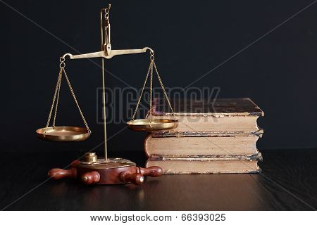 Weight Scale And Books