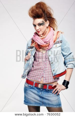 Glam Punk Girl