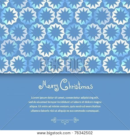 Whinter abstract vector background