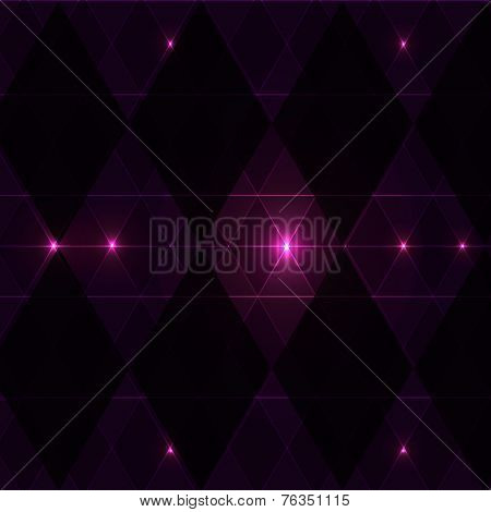 Violet Wink Vintage Pattern Background