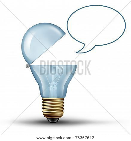 Idea Communication Concept