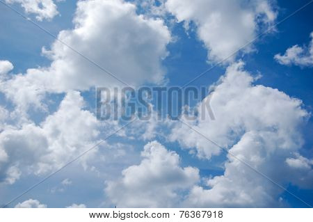Sky & Cloud view, environment in Thailand