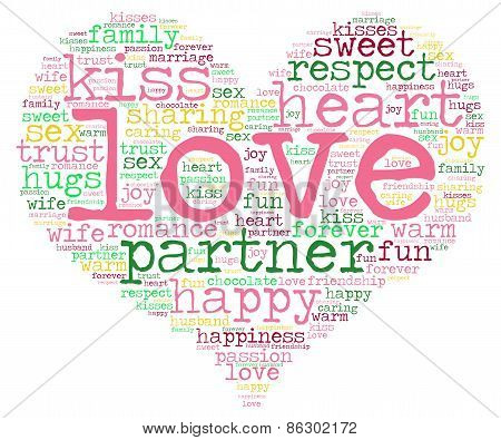 Love Word Cloud