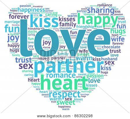 Love Word Cloud