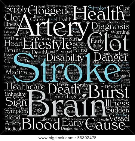 Stroke Word Cloud