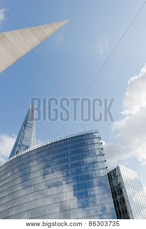 A different angle on the Shard in London