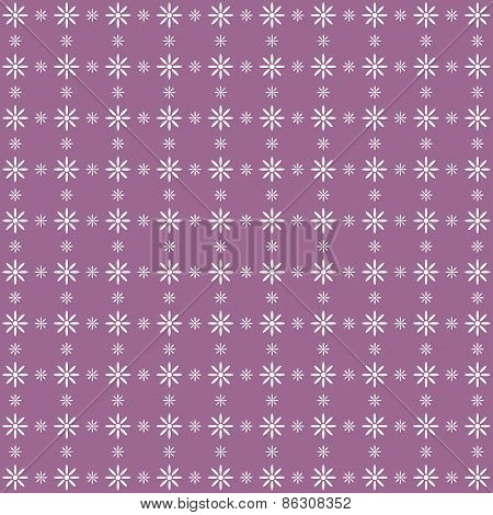 Vector Illustration Of Seamless Pattern With Abstract Flowers.