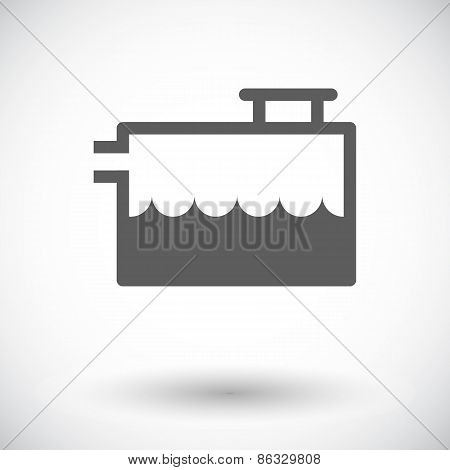 Low coolant indicator.
