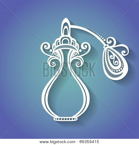 Vector Decorative Ornate Perfume