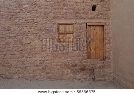 Old Door In The Old City Of Al Ula, Saudi Arabia