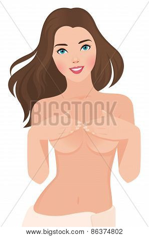 Beautiful Topless Girl